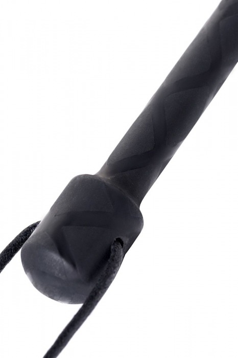 Чёрный стек с фигуркой леопарда на наконечнике - 21 см. - ToyFa - купить с доставкой в Батайске