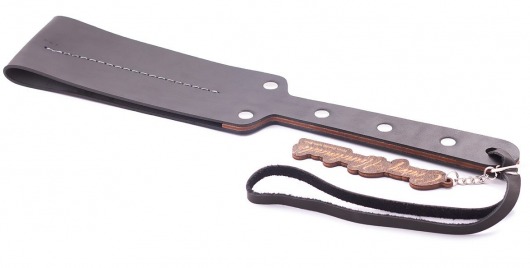 Гладкий мягкий удлиненный пэддл с заклепками - 32 см. - Crazy Handmade - купить с доставкой в Батайске