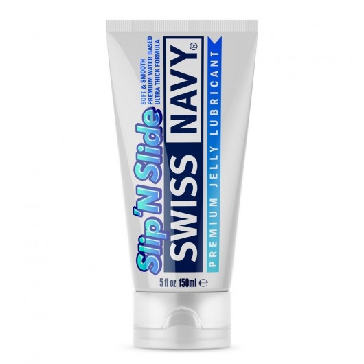 Лубрикант-желе на водной основе Premium Jelly Lubricant - 150 мл. - Swiss navy - купить с доставкой в Батайске