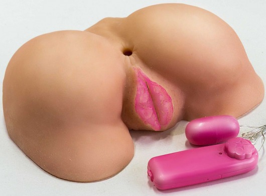 Вибровагина с двумя отверстиями и с выносным пультом - LOVETOY (А-Полимер) - в Батайске купить с доставкой