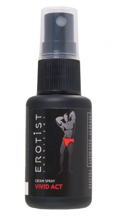 Возбуждающий крем-спрей для мужчин Erotist Vivid Act - 30 мл. - Erotist Lubricants - купить с доставкой в Батайске