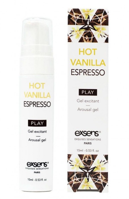 Возбуждающий гель Hot Vanilla Espresso Arousal Gel - 15 мл. - Exsens - купить с доставкой в Батайске