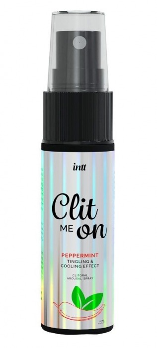 Клиторальный возбуждающий спрей Clit Me On Peppermint - 12 мл. - INTT - купить с доставкой в Батайске
