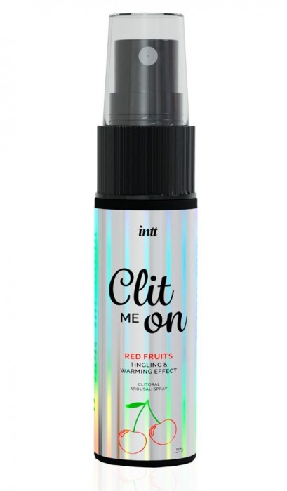 Клиторальный возбуждающий спрей Clit Me On Red Fruits - 12 мл. - INTT - купить с доставкой в Батайске