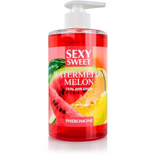 Гель для душа Sexy Sweet Watermelon Melon с ароматом арбуза, дыни и феромонами - 430 мл. -  - Магазин феромонов в Батайске