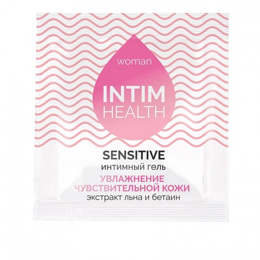 Саше интимного геля на водной основе Intim Health Sensitive - 3 гр. - Биоритм - купить с доставкой в Батайске