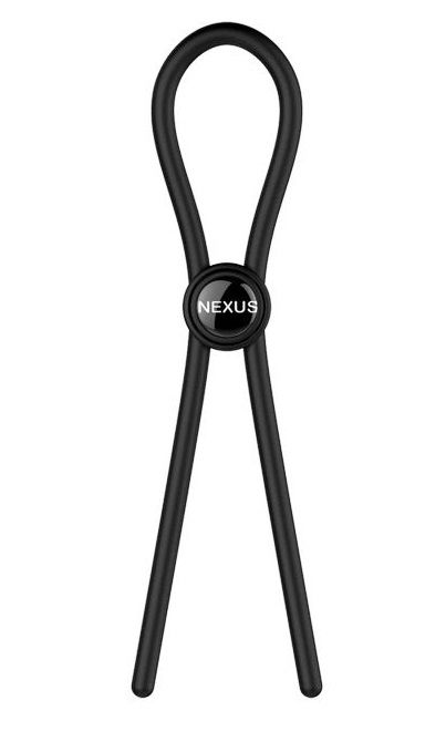 Черное эрекционное лассо Nexus Forge Single - Nexus Range - в Батайске купить с доставкой