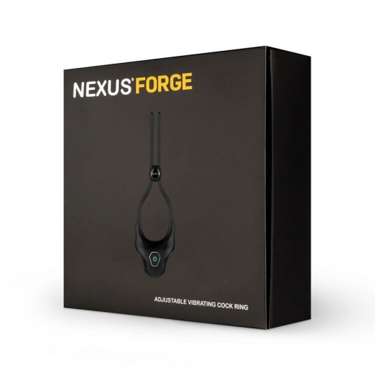 Черное эрекционное лассо с вибрацией Nexus Forge - Nexus Range - в Батайске купить с доставкой