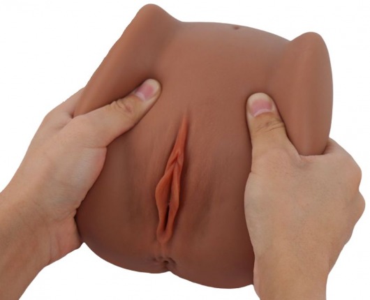 Мастурбатор Black Beauty - вагина и анус - S-HANDE - в Батайске купить с доставкой