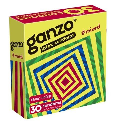 Микс-набор из 30 презервативов Ganzo Mixed - Ganzo - купить с доставкой в Батайске