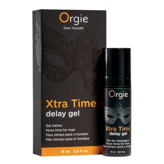 Продлевающий гель Orgie Xtra Time Delay Gel - 15 мл. - ORGIE - купить с доставкой в Батайске
