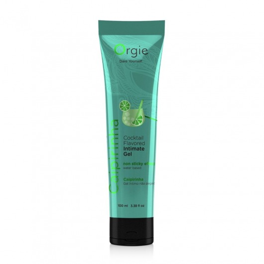 Съедобный интимный гель Orgie Lube Tube Cocktail Caipirinha - 100 мл. - ORGIE - купить с доставкой в Батайске