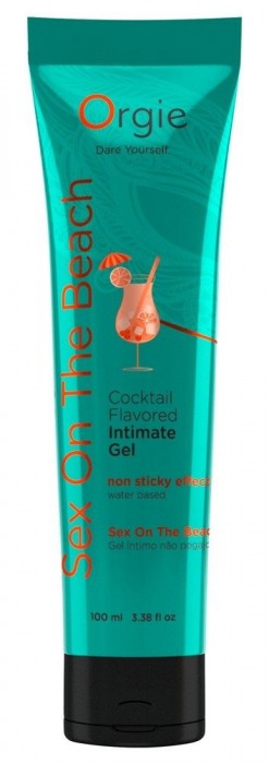 Съедобный интимный гель Orgie Lube Tube Cocktail Sex On The Beach - 100 мл. - ORGIE - купить с доставкой в Батайске