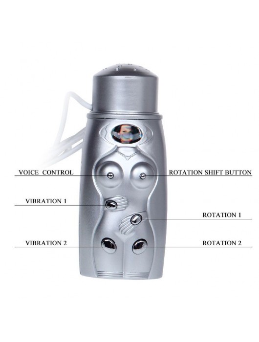 Мастурбатор-вагина в виде миниатюрной пышногрудой красотки - Baile - в Батайске купить с доставкой