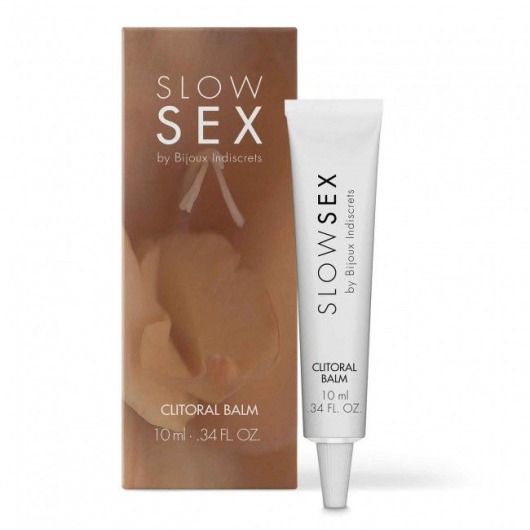 Бальзам для клитора Slow Sex Clitoral Balm - 10 мл. - Bijoux Indiscrets - купить с доставкой в Батайске