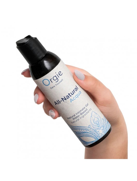 Интимный гель на водной основе Orgie All-Natural Acqua - 150 мл. - ORGIE - купить с доставкой в Батайске