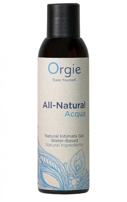 Интимный гель на водной основе Orgie All-Natural Acqua - 150 мл. - ORGIE - купить с доставкой в Батайске