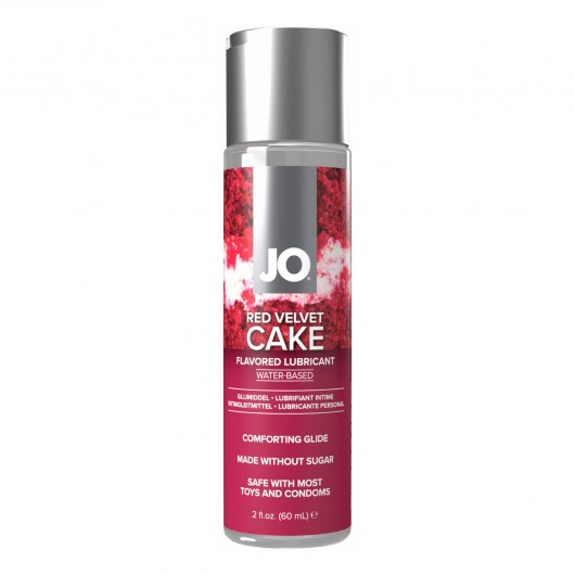 Лубрикант на водной основе JO H2O Red Velvet Cake Flavored Lubricant - 60 мл. - System JO - купить с доставкой в Батайске