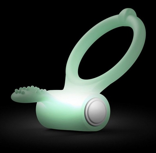 Светящееся в темноте эрекционное виброкольцо Power Clit - Dorcel - в Батайске купить с доставкой