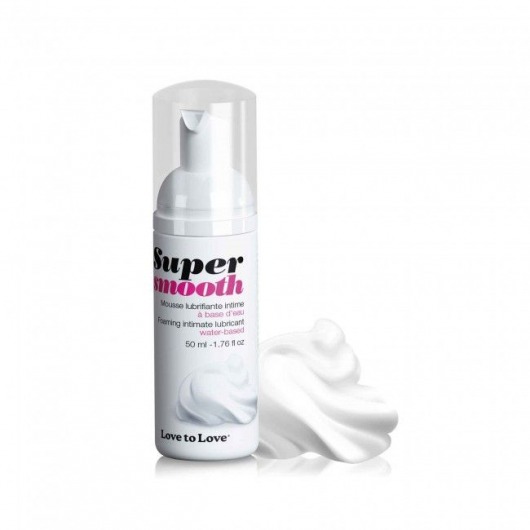 Лубрикант нежнейшая пенка Super Smooth Foaming Intime Lubricant - 50 мл. - Love to Love - купить с доставкой в Батайске