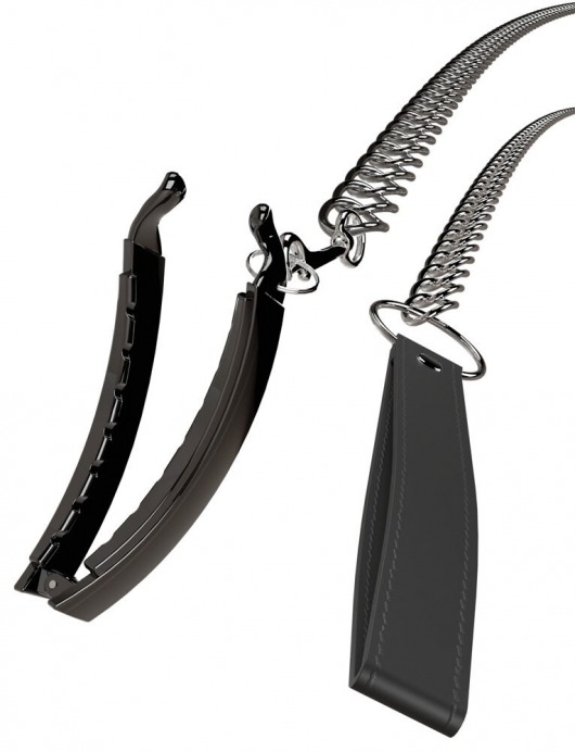 Зажим для половых губ с поводком Pussy Clamp With A Leash - Orion - купить с доставкой в Батайске
