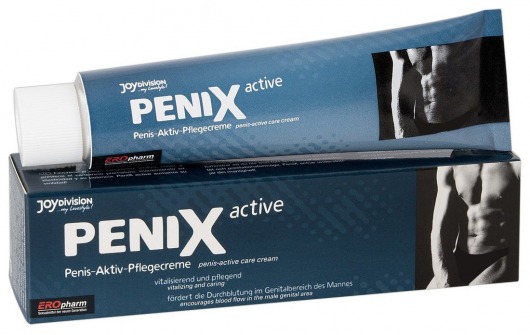 Возбуждающий крем для мужчин PeniX active - 75 мл. - Joy Division - купить с доставкой в Батайске