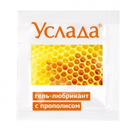 Гель-лубрикант «Услада с прополисом» - 3 гр. - Биоритм - купить с доставкой в Батайске