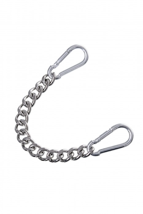 Черные кожаные оковы с двумя ремнями и контрастной строчкой - Pecado - купить с доставкой в Батайске