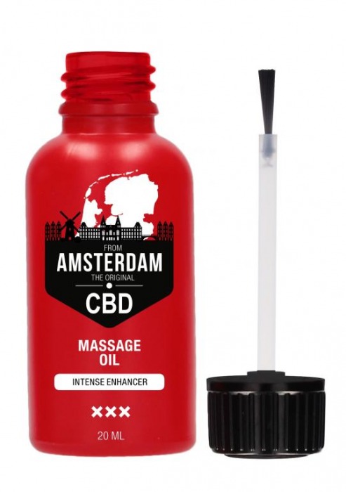 Стимулирующее масло Intense CBD from Amsterdam - 20 мл. - Shots Media BV - купить с доставкой в Батайске