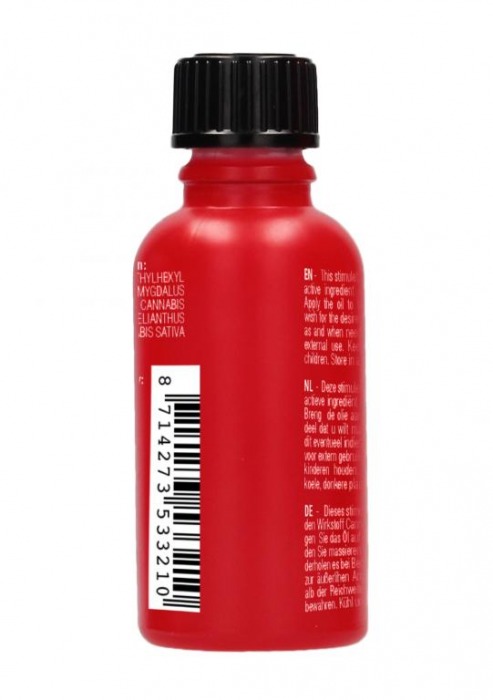 Стимулирующее масло Intense CBD from Amsterdam - 20 мл. - Shots Media BV - купить с доставкой в Батайске