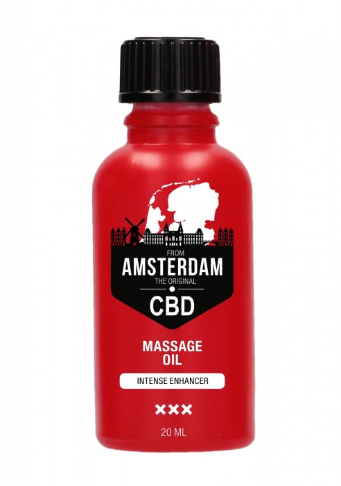 Стимулирующее масло Intense CBD from Amsterdam - 20 мл. - Shots Media BV - купить с доставкой в Батайске