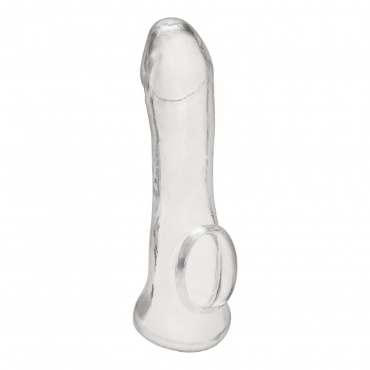 Прозрачная насадка на пенис Transparent Penis Enhancing Sleeve Extension - 15,9 см. - BlueLine - в Батайске купить с доставкой