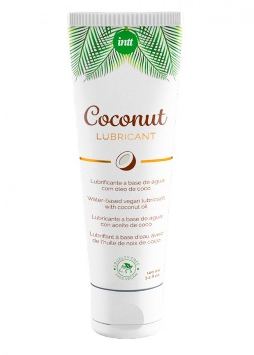 Веганская смазка на водной основе Coconut Lubricant - 100 мл. - INTT - купить с доставкой в Батайске
