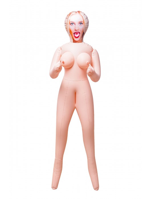 Надувная секс-кукла Lilit с тремя рабочими отверстиями - ToyFa - в Батайске купить с доставкой