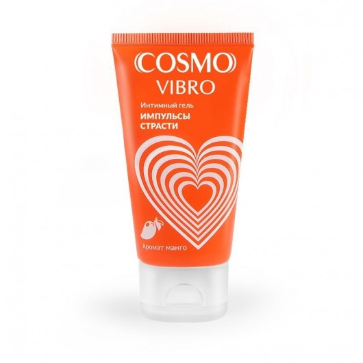 Возбуждающий интимный гель Cosmo Vibro с ароматом манго - 50 гр. - Биоритм - купить с доставкой в Батайске