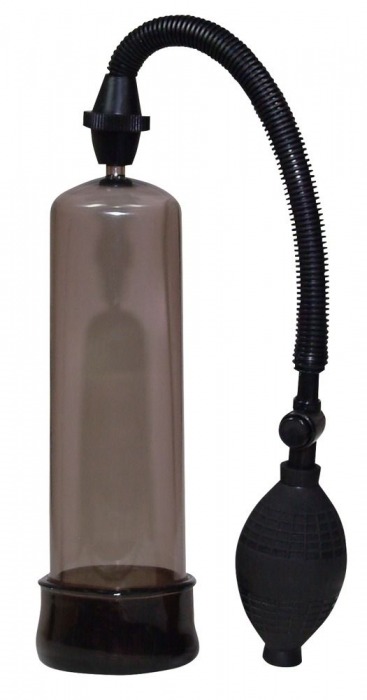 Вакуумная помпа черного цвета - 20 см. - Orion - в Батайске купить с доставкой