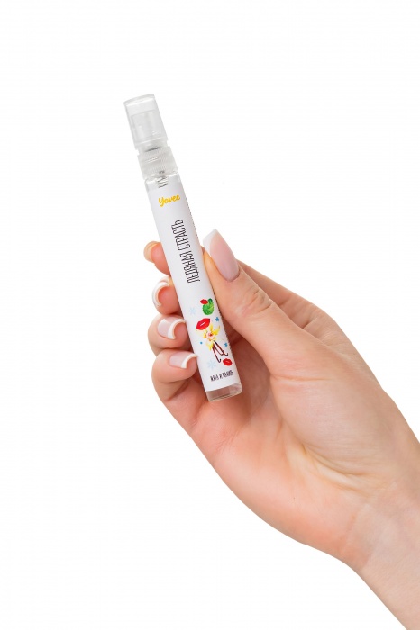 Охлаждающе-возбуждающий оральный спрей «Ледяная страсть» со вкусом мяты и ванили - 10 мл. - ToyFa - купить с доставкой в Батайске