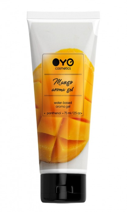 Лубрикант на водной основе OYO Aroma Gel Mango с ароматом манго - 75 мл. - OYO - купить с доставкой в Батайске