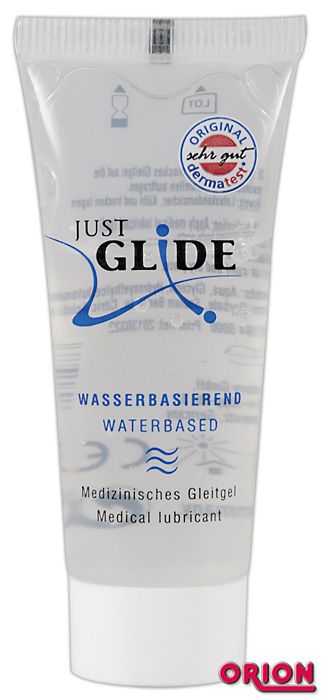 Вагинальная смазка на водной основе JUSTGLIDE - 20 мл. - Orion - купить с доставкой в Батайске