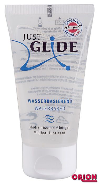 Вагинальная смазка на водной основе JUSTGLIDE - 50 мл. - Orion - купить с доставкой в Батайске
