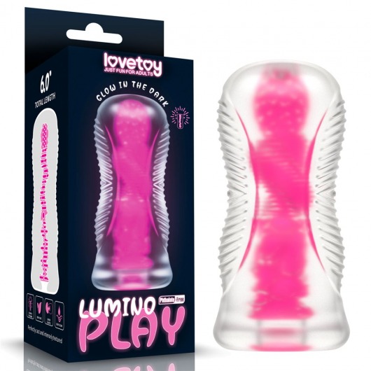 Светящийся в темноте мастурбатор 6.0 Lumino Play Masturbator - Lovetoy - в Батайске купить с доставкой