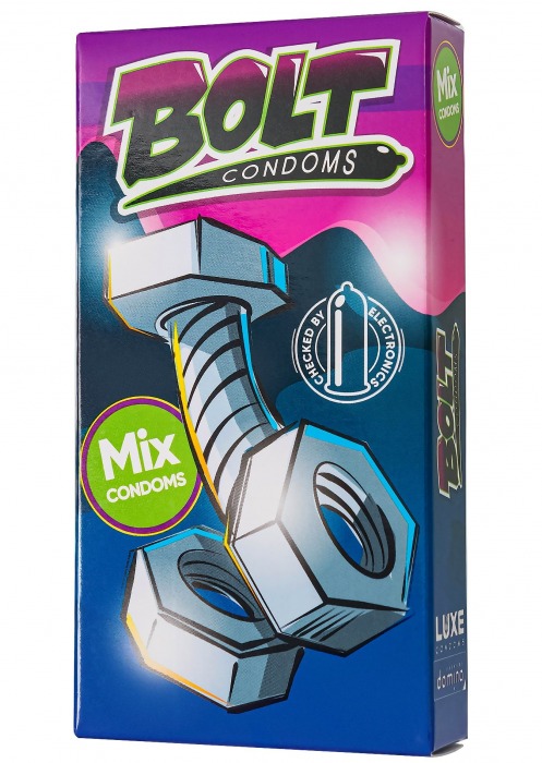 Набор презервативов Bolt Condoms - Luxe - купить с доставкой в Батайске