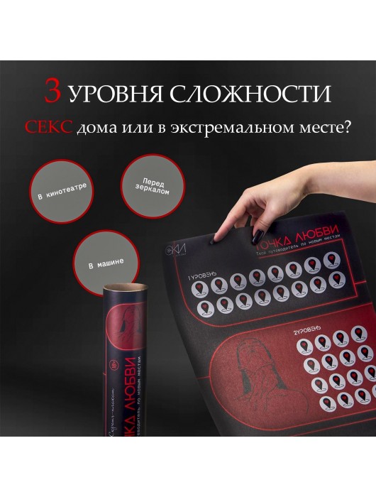 Плакат для двоих  Точка любви  со скретч-слоем - Сима-Ленд - купить с доставкой в Батайске