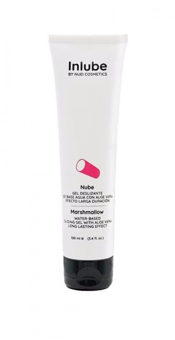 Лубрикант на водной основе Nuei Inlube с алоэ вера и ароматом маршмеллоу -100 мл. - Nuei cosmetics - купить с доставкой в Батайске