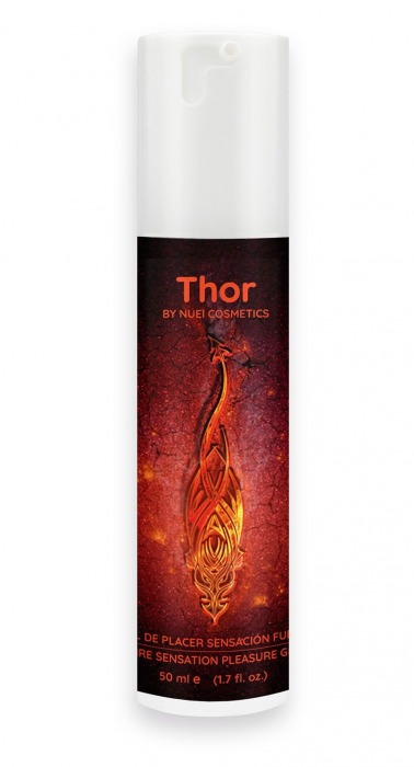 Возбуждающий унисекс гель Thor Fire Gel - 50 мл. - Nuei cosmetics - купить с доставкой в Батайске