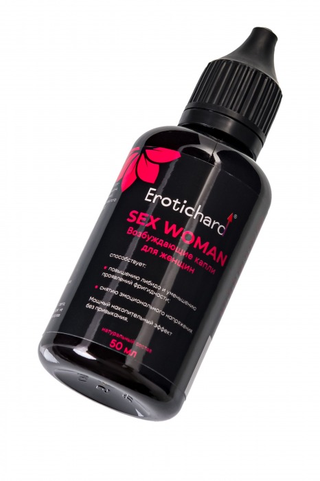 Капли для женщин Erotichard Sex Woman - 50 мл. - Erotic Hard - купить с доставкой в Батайске