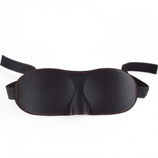 Черная маска на липучке «Комфорт» - Sitabella - купить с доставкой в Батайске