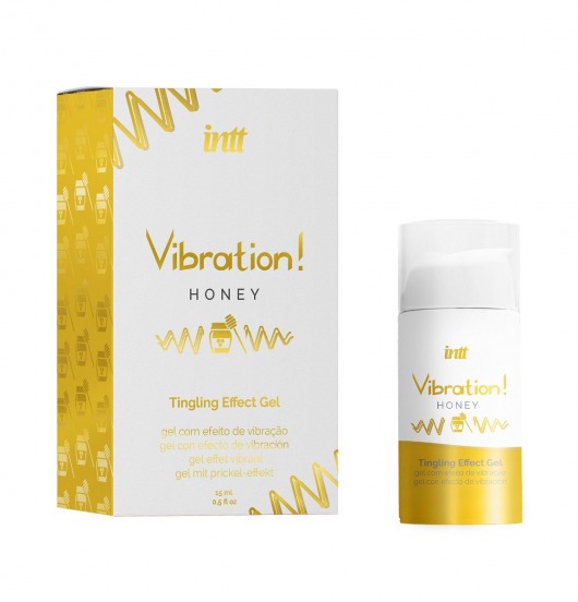 Жидкий вибратор Vibration Honey - 15 мл. - INTT - купить с доставкой в Батайске