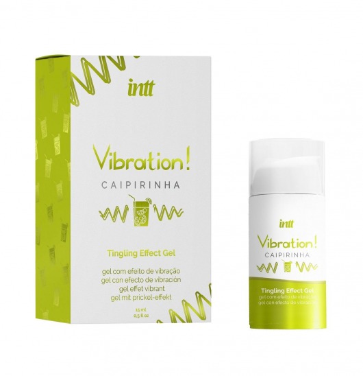 Жидкий вибратор Vibration Caipirinha - 15 мл. - INTT - купить с доставкой в Батайске