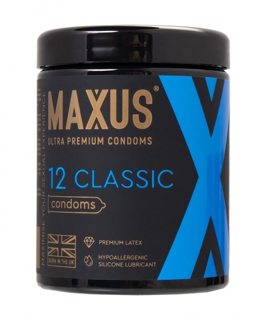 Классические презервативы MAXUS Classic - 12 шт. - Maxus - купить с доставкой в Батайске